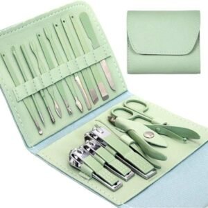 16 pcs Stainless Steel Nail Cutter Clipper Tool Box Set For Personal Care Manicure Set